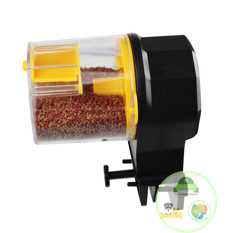 Máy cho Cá ăn tự động cỡ lớn tặng kèm Pin