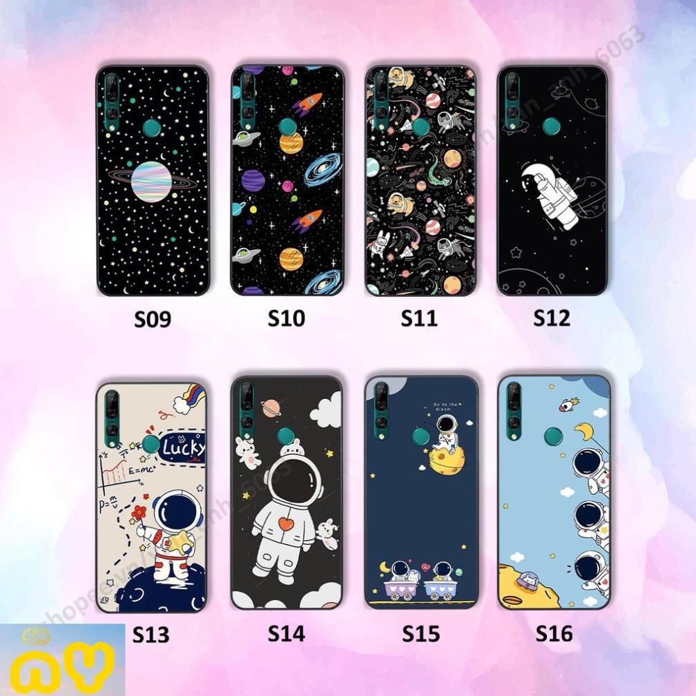 Ốp lưng Huawei Y9 2019 / Y9 Prime 2019 hình bầu trời, phi hành gia đẹp, Ốp lưng huawei viền dẻo cao cấp Như Ý