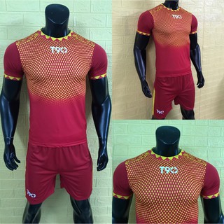 Bộ bóng đá T90 (Đỏ - vàng)