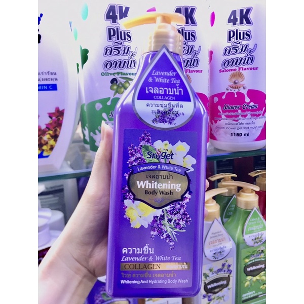 SỮA TẮM COLLAGEN TRẮNG DA SROGET THÁI LAN CHÍNH HÃNG