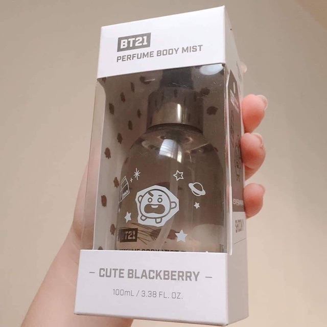 Nước hoa BT21 x Olive Young PERFUME BODY MIST ( Phiên bản BTS thiết kế )