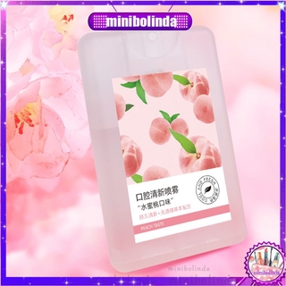 Xịt Thơm Miệng Heyxi Vị Đào Thơm Mát Hỗ Trợ Giảm Vấn Đề Răng Miệng Tiện Lợi