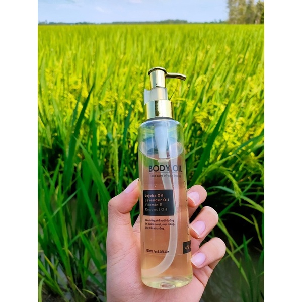 DẦU DƯỠNG DA BODY OIL - giúp da săn chắc , trắng sáng