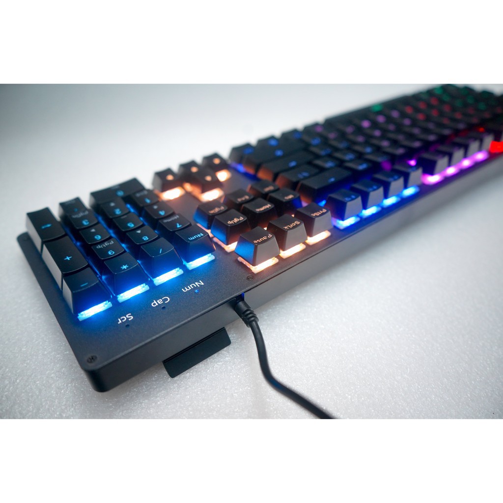 Bàn phím cơ E-DRA EK311 - Vỏ kim loại - Đèn led Rainbow siêu sáng - Blue switch - Bảo hành 24 tháng