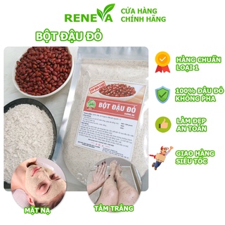 Bột Đậu Đỏ Tắm Trắng 1kg Bột Đậu Đỏ Nguyên Chất Đắp Mặt, Làm Đẹp Da Trắng Hồng, Mịn Màng Cực Hiệu Quả BDD02 RENEVA