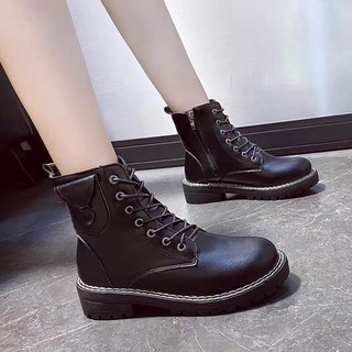(ORDER) Bốt cổ ngắn khoá ngang BIG SIZE 35-43