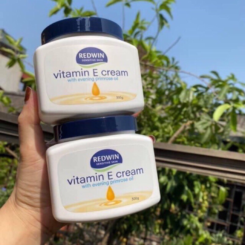 🔆 Redwin Vitamin E Cream Úc 300g, dành Cho Da Khô, Nứt Nẻ, Bong Tróc