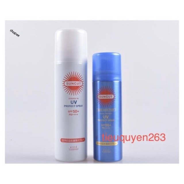 [Nhật Bản] Xịt chống nắng Kose UV Protect Spray SPF50+/PA++++