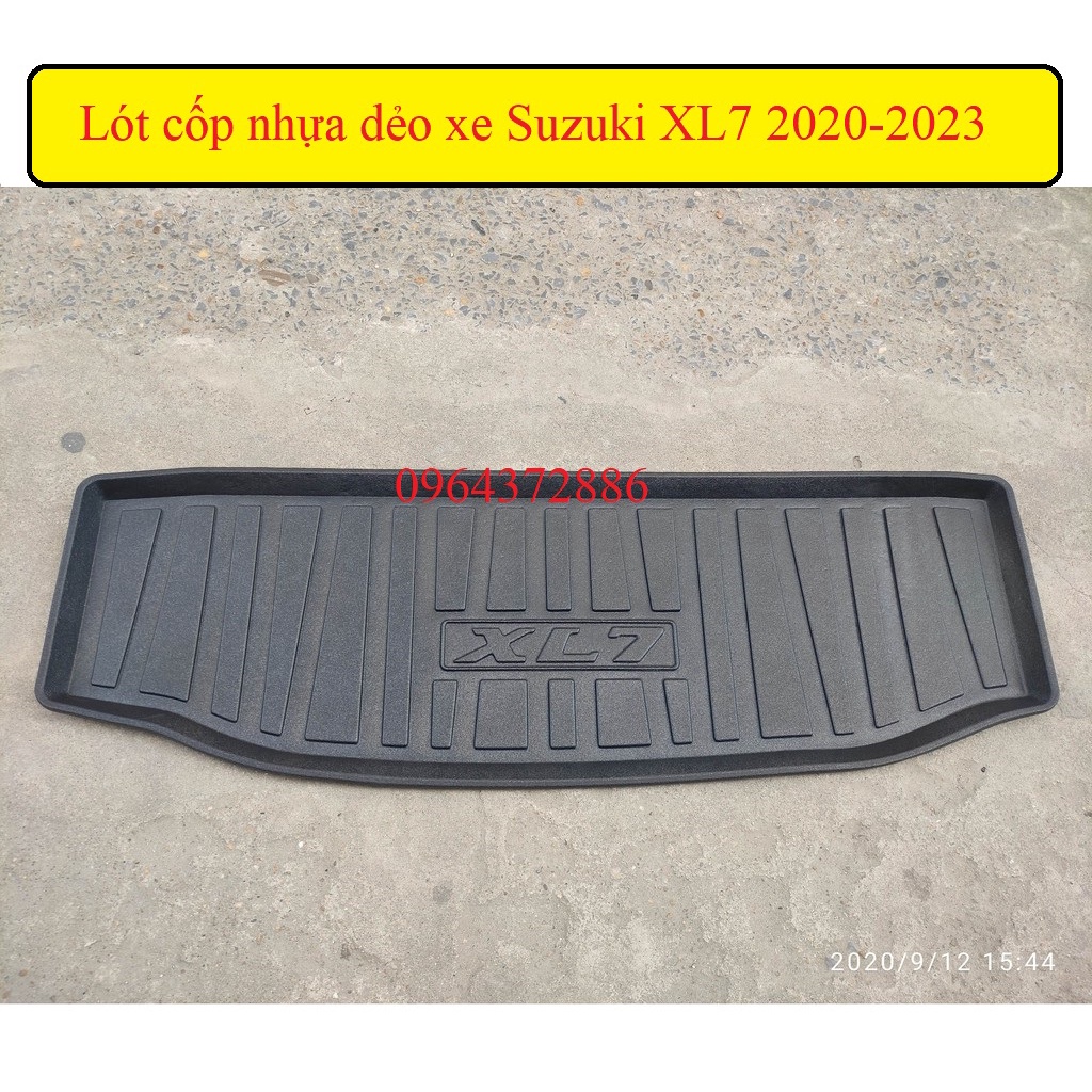 Lót cốp nhựa dẻo xe Suzuki XL7 2020-2023 cao cấp