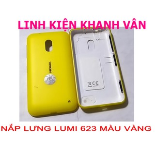 Nắp lưng lumia 620 màu vàng