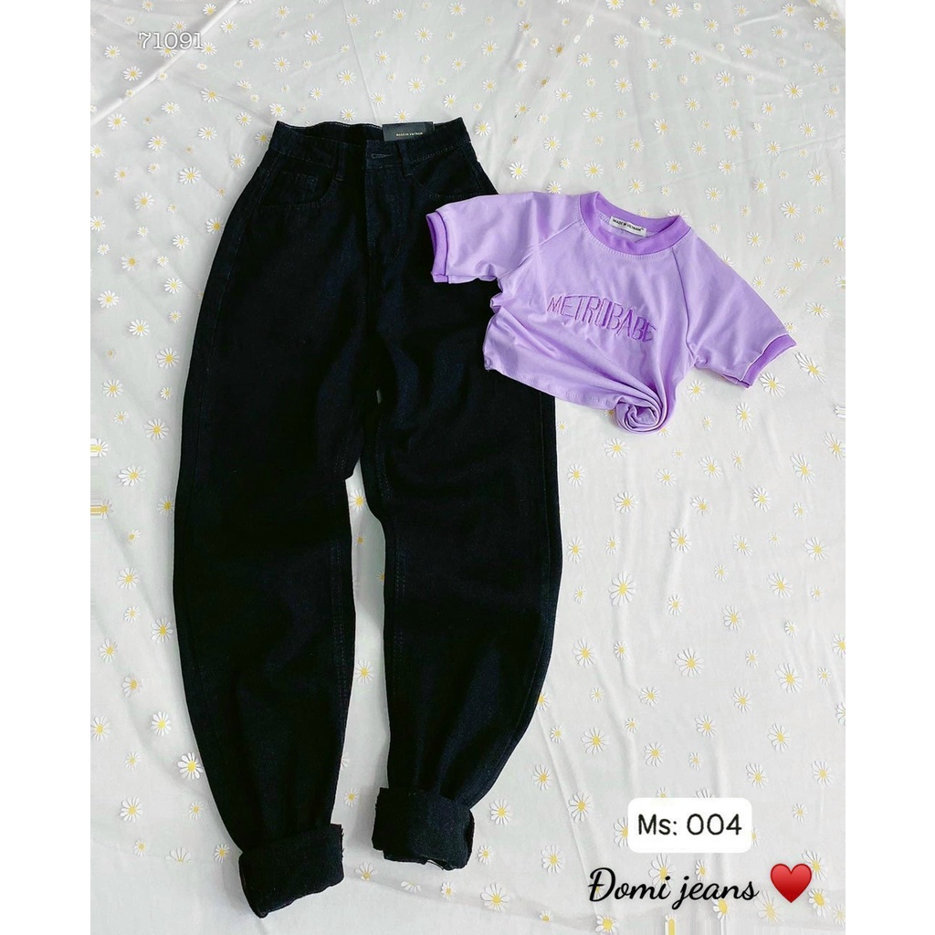 QUẦN BAGGY JEANS LƯNG CAO