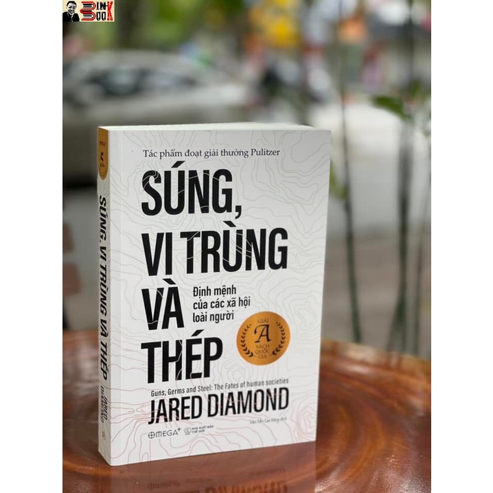 Sách - Súng, Vi Trùng Và Thép - Jared Diamond - Bình Book - Bìa Mềm