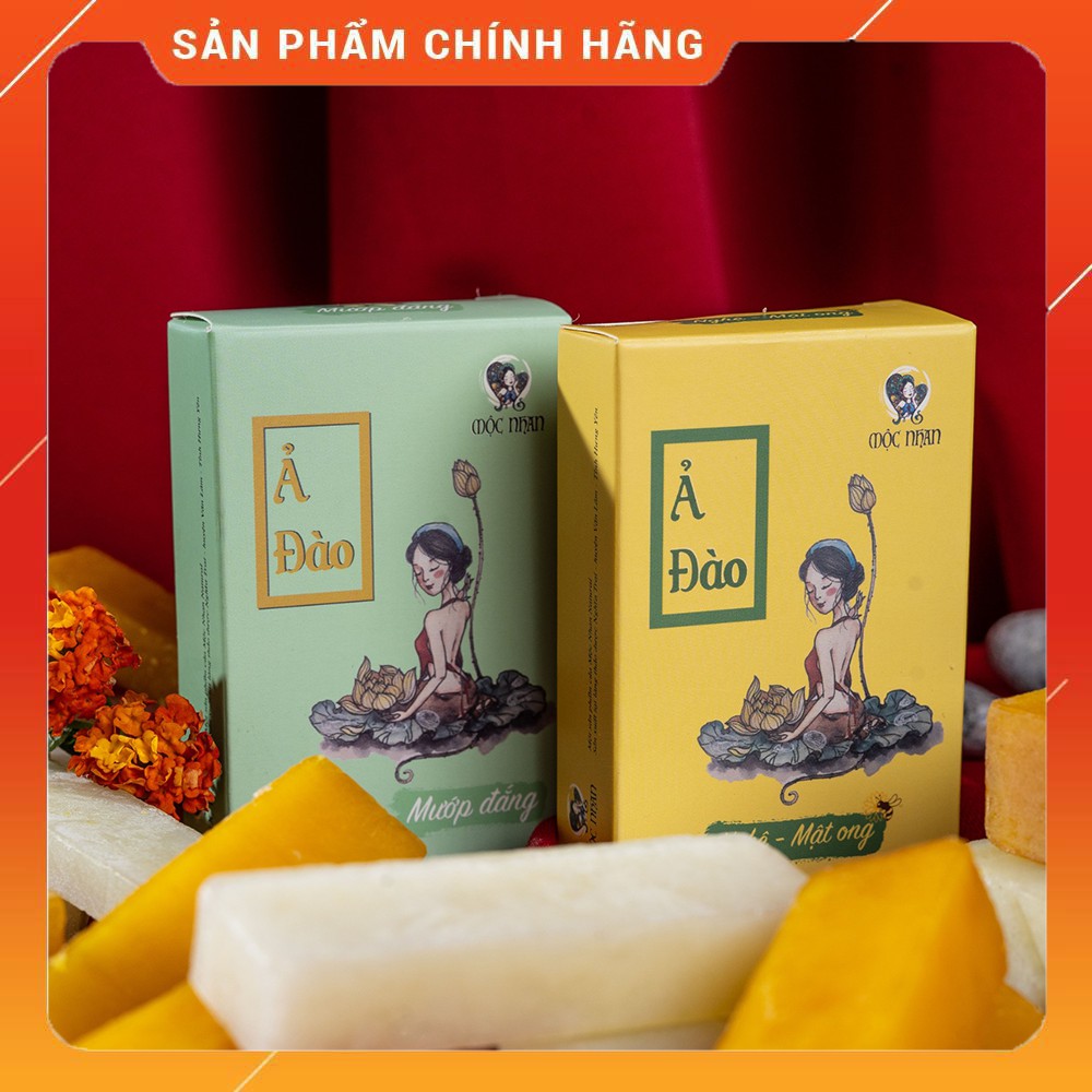 Xà bông Nghệ Ả đào, Xà bông Mướp đắng, Xà phòng thiên nhiên sáng da, mờ thâm, giảm mụn, viêm nang lông MỘC NHAN 100gr | BigBuy360 - bigbuy360.vn