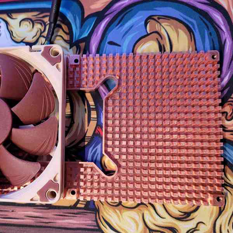 Card Đồ Họa Tản Nhiệt Bằng Đồng Nguyên Chất 90X180MM Cho RTX 3060 3080 3090