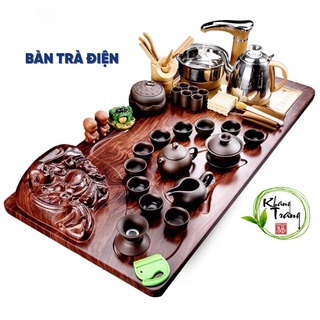 Bàn Trà Điện ⚡ RẺ NHẤT ⚡ Bộ điều chỉnh nhiệt độ an toàn, Chất liệu làm bằng gỗ công nghiệp với đường nét cổ điển độc đáo