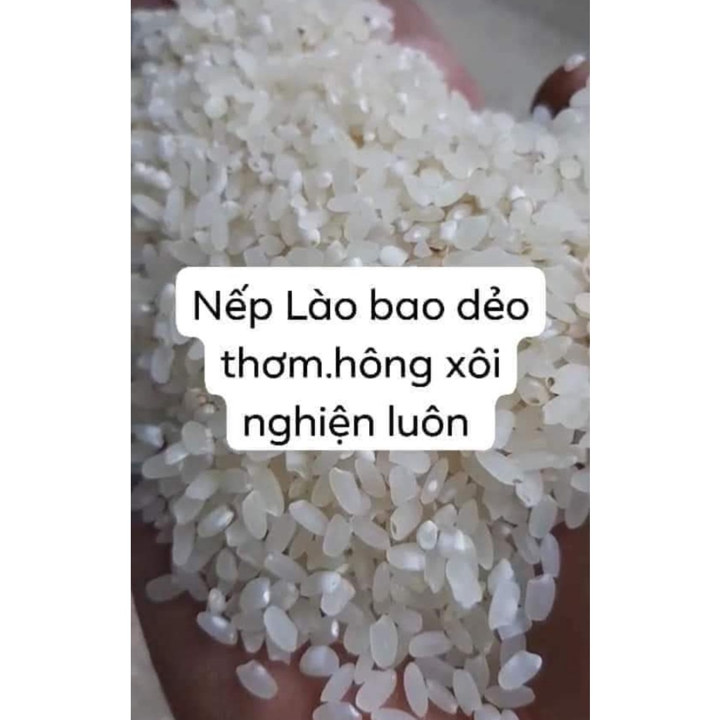 1KG NẾP LÀO BAO DẺO THƠM NGON Neem