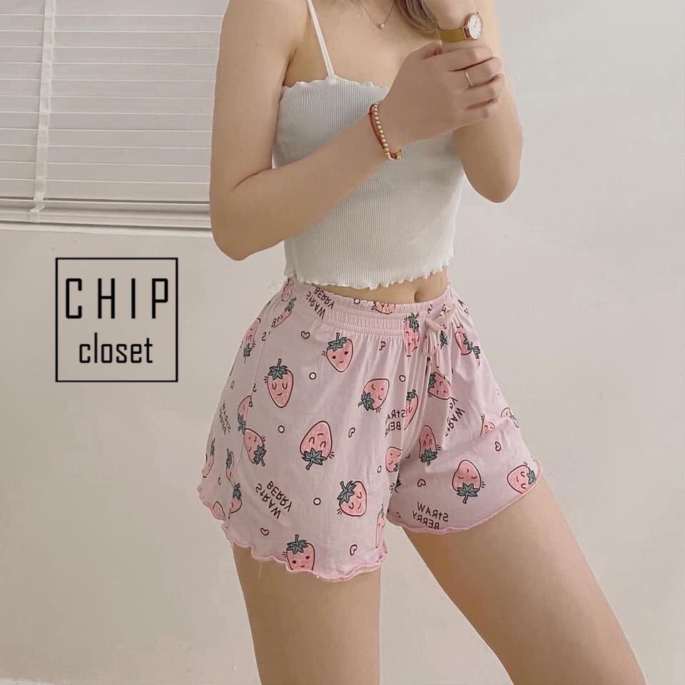 Quần Ngủ Cotton Thái Lan 😍 Quần Short Thái Lan Hình Đáng Yêu Chất Mát Mịn [GIÁ XƯỞNG]