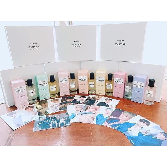 Nước hoa VT x BTS: l'Atelier des Subtils | Thế Giới Skin Care