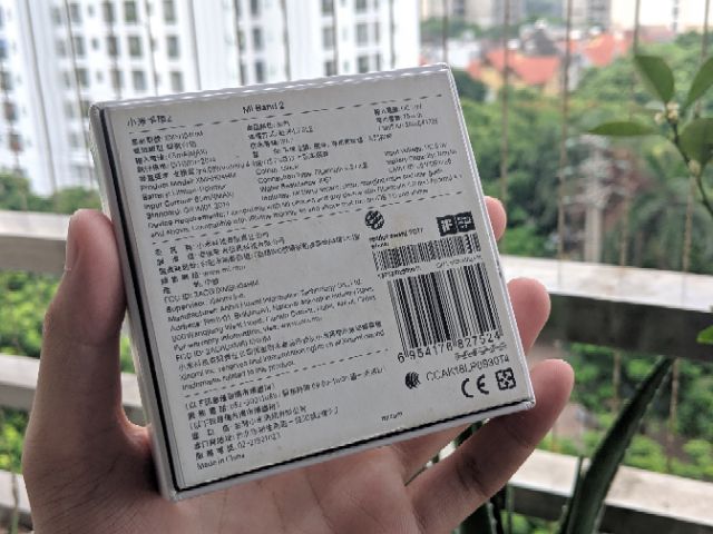 Vòng đeo tay thông minh Xiaomi Miband 2 CHÍNH HÃNG
