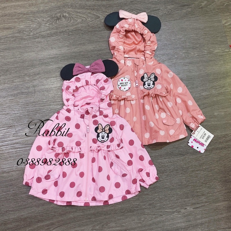 Áo khoác gió Minnie-HÀNG SALE KHÔNG ĐỔI TRẢ