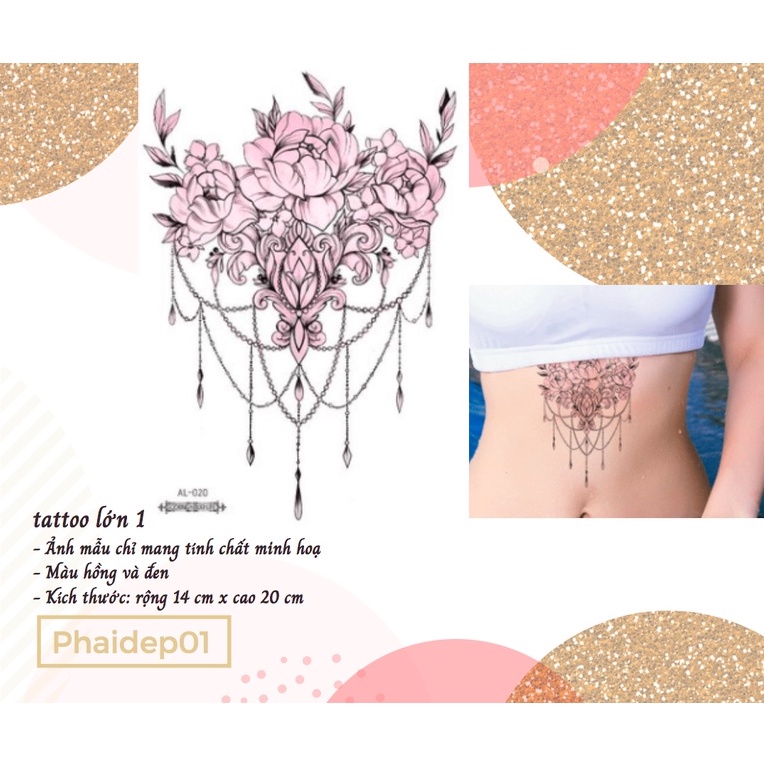[Mới] Hình xăm dán | henna tattoo | hình xăm tạm thời | tattoo 3d | xăm tạm thời inkaholic