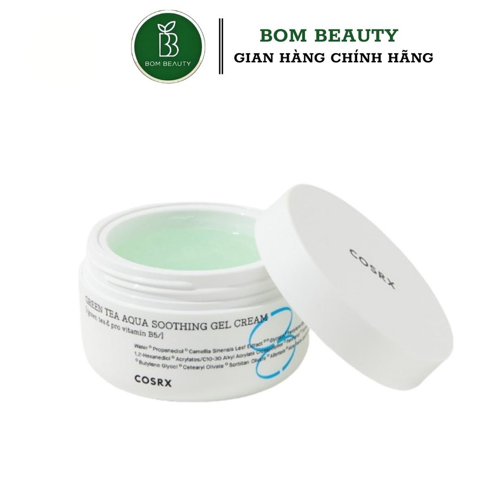 Kem dưỡng trà xanh B5 Cosrx Green Tea Aqua Soothing Gel Cream