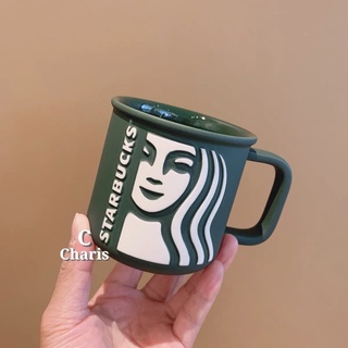 Cốc Thủy Tinh Starbucks Anniversary Green 320ml - Ly Starbucks