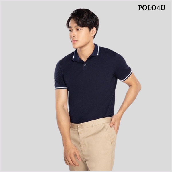 Áo Polo nam nữ cổ bẻ vải cá sấu Cotton xuất xịn, chuẩn form,sang trọng- lịch lãm POLO4U | BigBuy360 - bigbuy360.vn