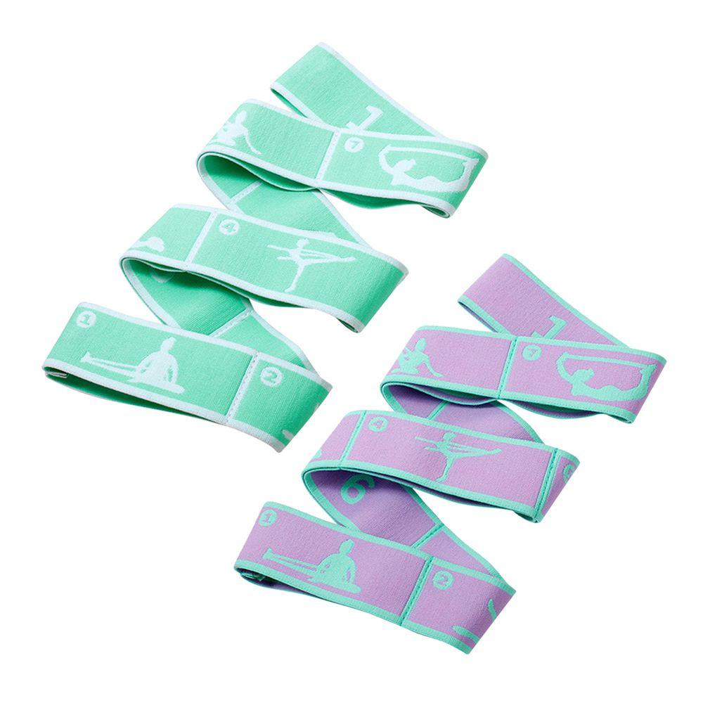 1 Dây Đai Kháng Lực Co Giãn Bằng Polyester Đa Năng Hỗ Trợ Tập Yoga / Pilates / Nhảy Múa Cho Người Mới Bắt Đầu TAYLOR1