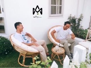Ghế mây tròn papasan