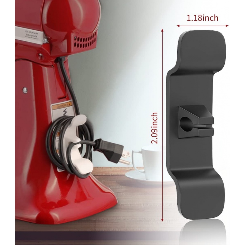 Set 2 Giá Đỡ Dây Cáp Quấn Gọn Gàng Sắp Xếp Gọn Gàng Cho Máy Chiên Không Dầu Appliance Cord wrapper Winder