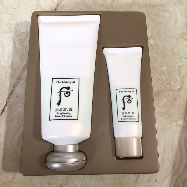 Sửa rữa mặt whoo trắng chính hãng