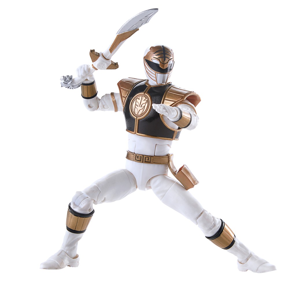 Mô hình nhân vật Hasbro ⚡ Power Rangers Lightning Collection ⚡ 6- inches Mighty Morphin White Ranger