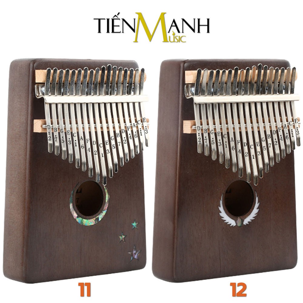 [Khắc Phím] Đàn Kalimba Yael 17 Phím Y17 Chính Hãng Tone C Giá Rẻ - Full Phụ kiện - Nhạc Cụ Tiến Mạnh Music