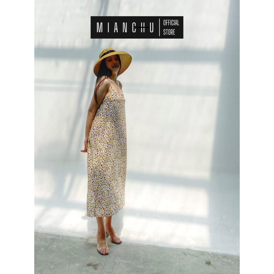 Đầm Maxi Hai Dây MIANCHU Vải đũi mền mịn không nhăn D2DFS01 | BigBuy360 - bigbuy360.vn