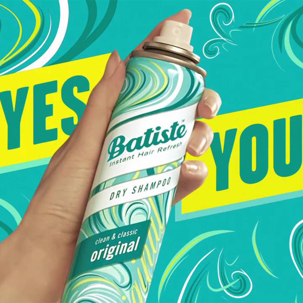 Dầu Gội Khô Batiste - Dầu gội khô Batiste Dry Shampoo 200ml 200ml Hết Ngứa, Hết Bết Dính Tóc Bồng Bềnh Tức Thì