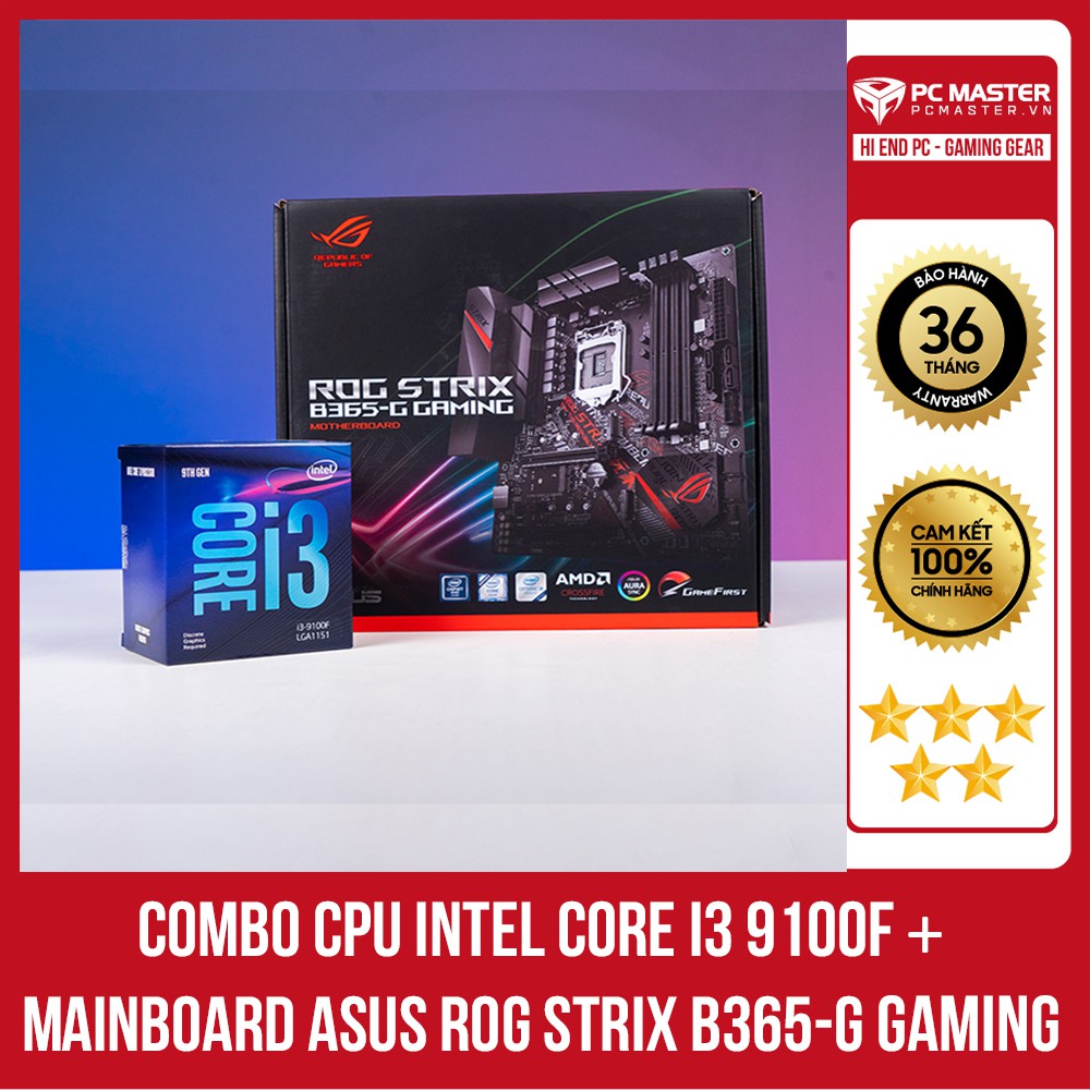 CPU Intel Core i3 9100F (3.6GHz Turbo Up To 4.2GHz, 4 nhân 4 luồng, 6MB Cache, Coffee Lake) | BigBuy360 - bigbuy360.vn