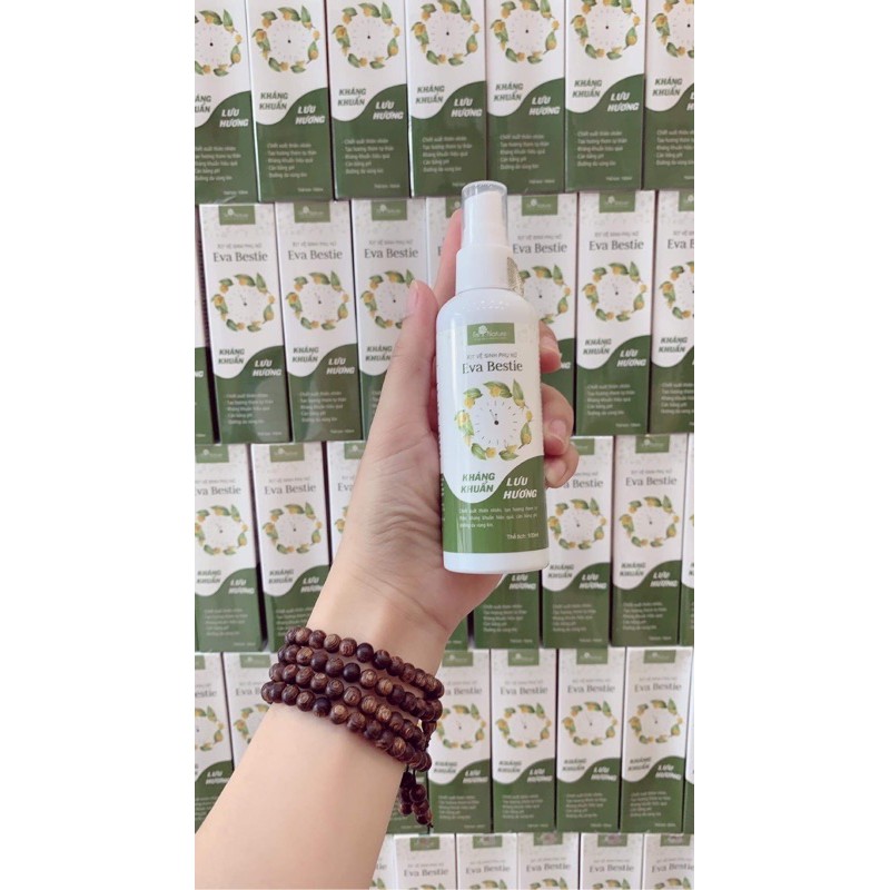 💖100% CHÍNH HÃNG💖 Xịt Khử Mùi Vùng Kín Eva Bestie - Kháng Khuẩn, Lưu Hương, Làm Hồng , Khử mùi Quyến Rũ I'm Nature 100ml