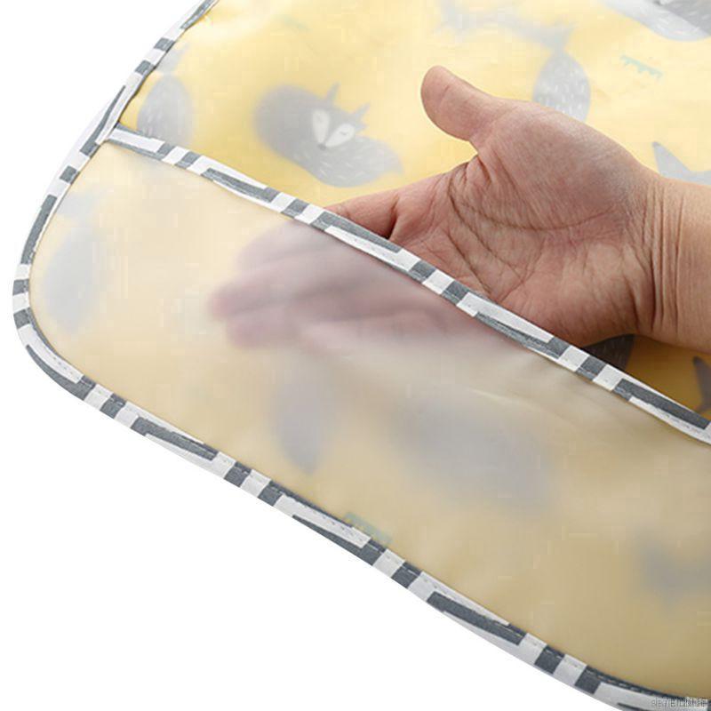 Yếm Ăn Ngắn Tay Chống Thấm Nước Cho Bé