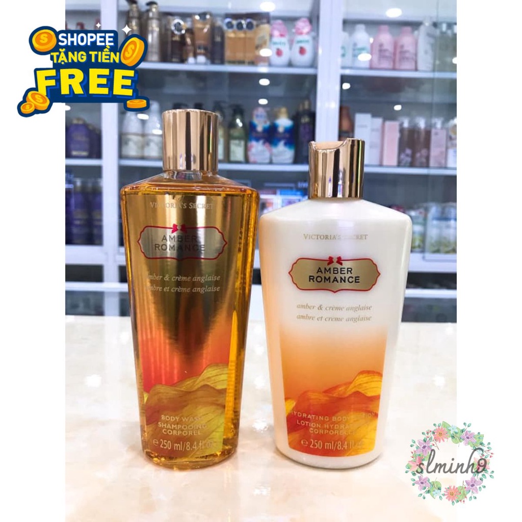 Sữa tắm - Sữa Dưỡng Thể Victoria's Secret Amber Romance 250ml USA sʟᴜᴏɴɢᴍɪɴʜ Ⓡ | BigBuy360 - bigbuy360.vn