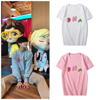 (Tặng ảnh BTS)Áo BTS V DNA tay lỡ