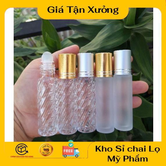 Lọ Chiết Nước Hoa ❤ TRÙM SỈ ❤ Vỏ chai lọ chiết nước hoa 10ml dạng bi lăn , phụ kiện du lịch