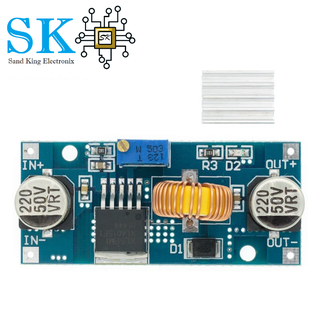 Mạch hạ áp buck dc 5a xl4015 adj 4-35vdc
