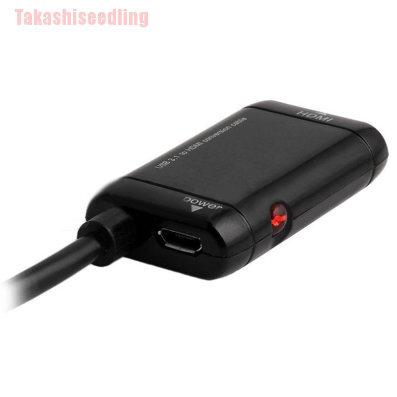Cáp Chuyển Đổi Usb Type-C Sang Hdmi Usb 3.1 Cho Điện Thoại / Máy Tính Bảng Android