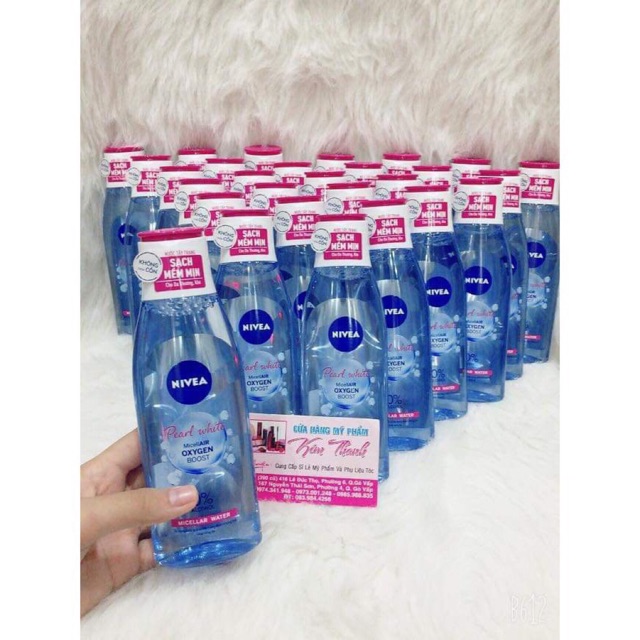 Nước Tẩy Trang Nivea Acne Care Make Up Clear Micellar Water (200ml