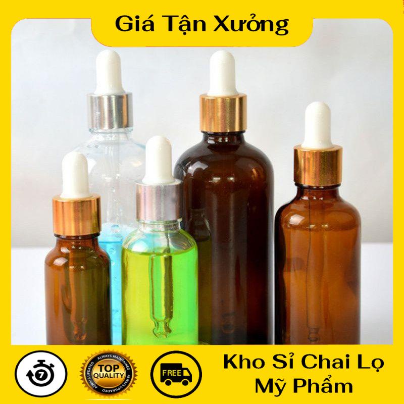 Lọ Chiết Serum ❤ TRÙM SỈ ❤ [5ml,10ml,15ml,20ml,30ml,50ml,100ml] Lọ đựng tinh dầu bóp giọt chiết mỹ phẩm .