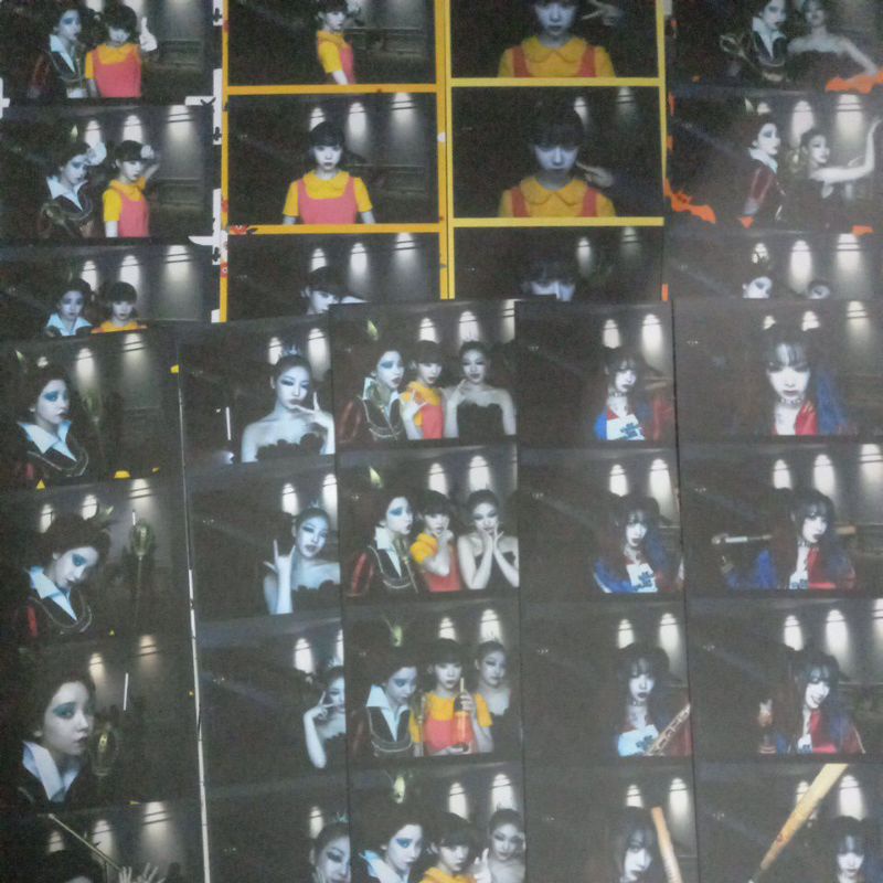 Lomo card + Filmstrip nhóm Aespa - Halloween 2021