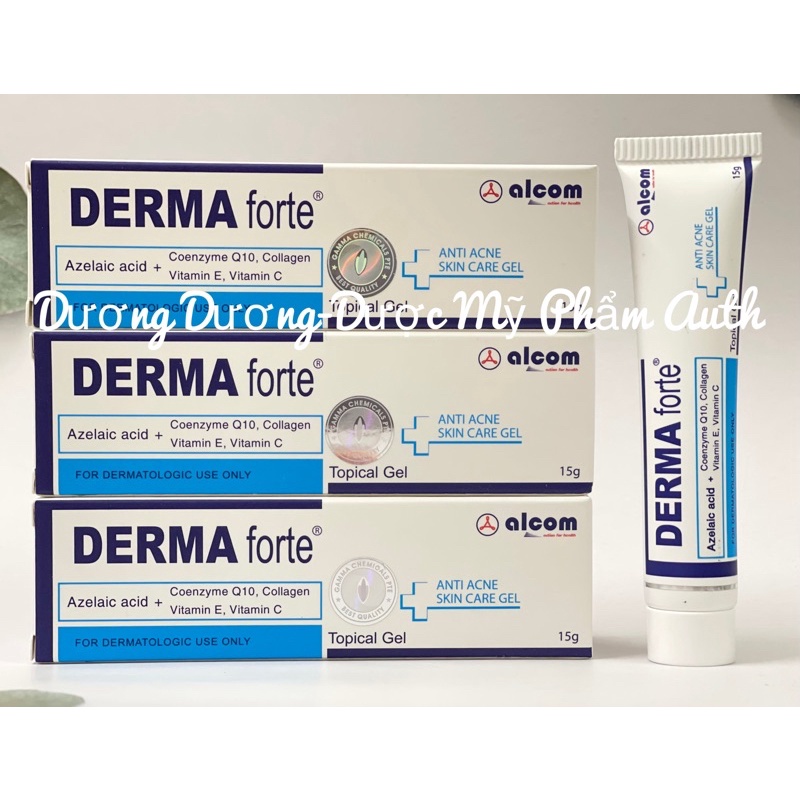 Derma Forte gel 15g Gel giảm mụn - mờ thâm