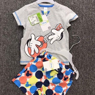 Bộ mickey bé trai