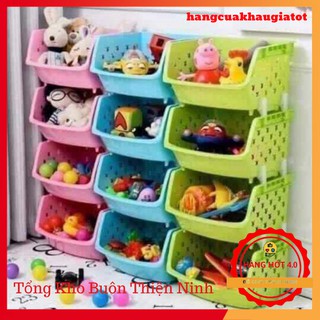 KỆ RỔ NHỰA 4 TẦNG ĐA NĂNG TIỆN DỤNG